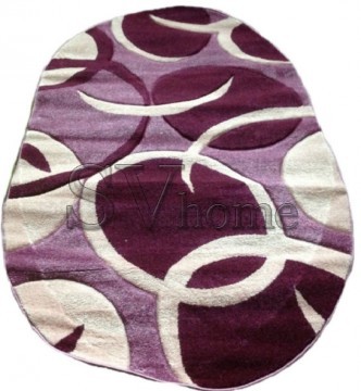 Синтетичний килим Frize Premium 0999A lila - высокое качество по лучшей цене в Украине.